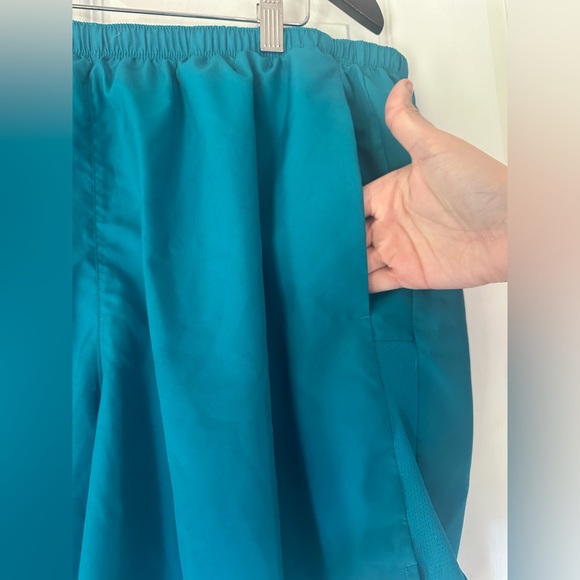 Nike Men's Challenger Brief-Lined 5" Running Shorts in Blue Azul-Size 2XL - Picture 4 of 7